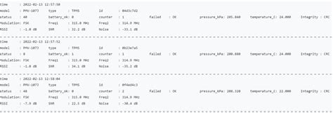 sdr tire monitoring